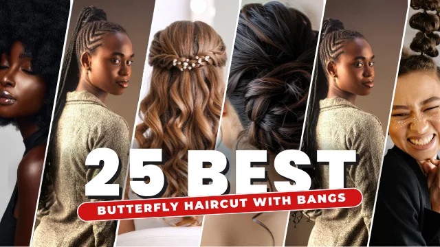 25 Best Butterfly Haircut with Bangs 2026